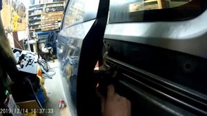 Чистим петли сдвижной двери ► Toyota Porte