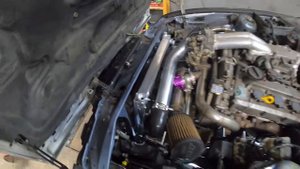 BMW 5er e34 свап на VQ30