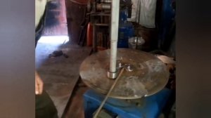 СТАНОК ДЛЯ КОВКИ ИЗ ШИНОМОНТАЖНОГО СТАНКА!