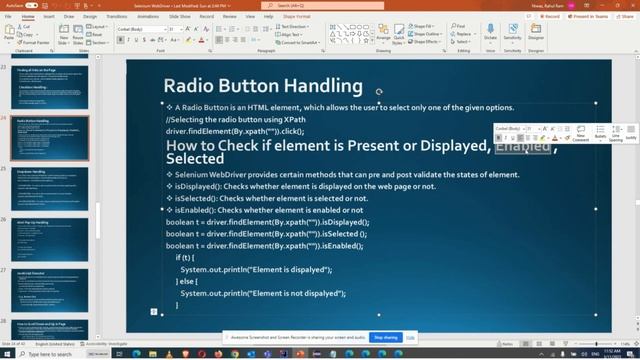 ? Radio Button Handling and Displayed Enabled and Selected methods in Selenium WebDriver ? смотреть онлайн