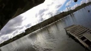 Ловля карпа в сентябре на пруду.