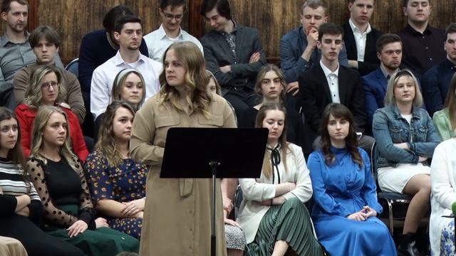 Вечер 3 Апреля 2022 Церковь «Свет Евангелия» г Спокен Live Stream смотреть онлайн