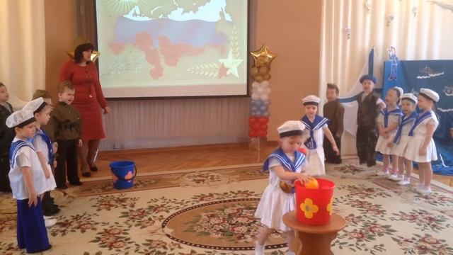 День Защитника Отечества в средней группе "Яблонька" смотреть онлайн