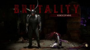 MORTAL KOMBAT 11 Robocop brutality fatality and friendship