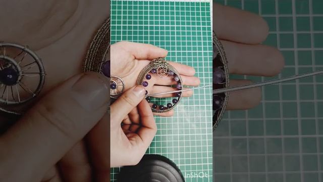 КАК СДЕЛАТЬ ЗАКОЛКУ ДЛЯ ВОЛОС СВОИМИ РУКАМИ? DIY JEWELRY MAKING TUTORIAL WIRE WRAP