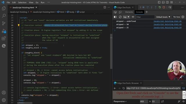 Learn Why JavaScript Hoisting Is A Myth! An EPIC Explanation!