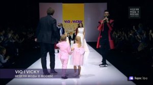 Maxim Zavidia на Неделе Моды на показе VIQ I VICKY в Москве в 2019 году с песней "LA LA LOVE"