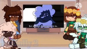 Amanda, Wooly, Chara & Asriel react to Each other ||GCRV||Amanda The Adventurer + Undertale||