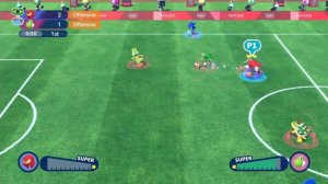 Mario and Sonic at the Olympic Games Tokyo 2020 Football  Team Knuckles with Teammates Livestream