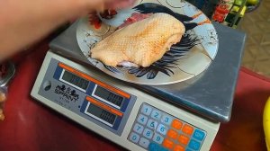 Утка ст5, взвешивание в 50 дней тушкой и живой вес.