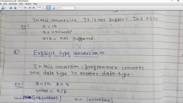 Type Casting in Python|Type Conversion in Python ||@Codeshop_By_Nitesh