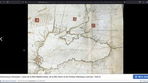 Гиперборейские горы - карта Diego Ribero 1539. Где находятся Гиперборейские горы и Гиперборея