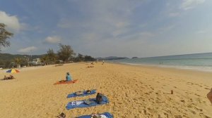 Пляж Карон на Пхукете, знаменитый своим скрипучим песком