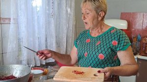 Осенняя закуска на гренки
