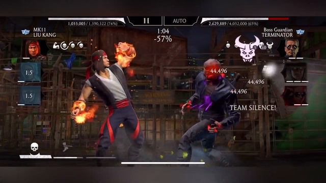 TROLLING BOSSES WITH OVERPOWERED S -TIER DIAMOND TEAM. Mortal Kombat Mobile.