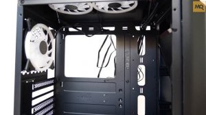 AeroCool Gladiator Duo обзор. Корпус с управляемой подсветкой и тремя вентиляторами