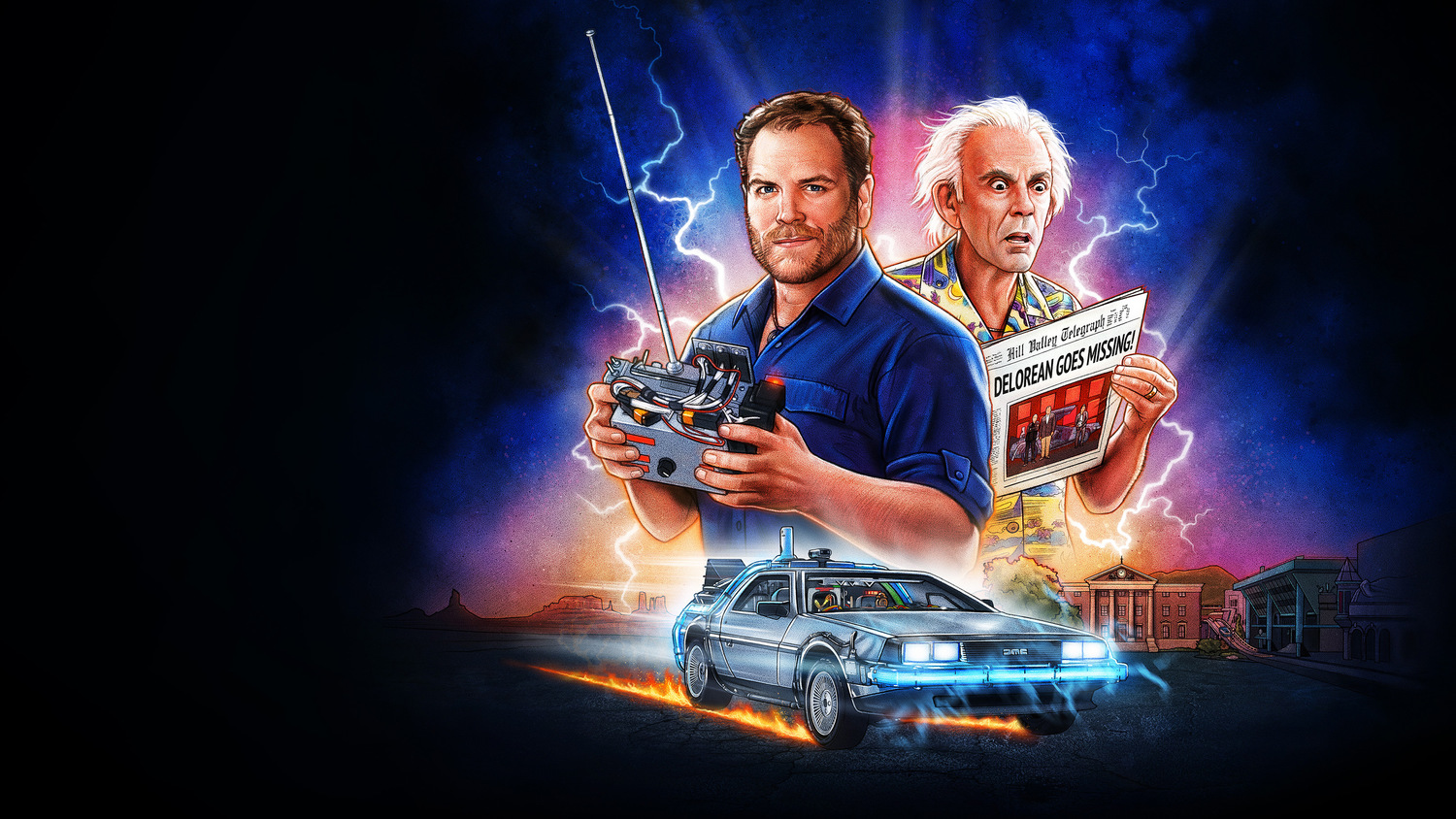 Экспедиция: Назад в будущее 2 серия «Неуловимый Delorean» (документальный сериал, 2021)