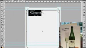 Создание этикетки в Photoshop (2/17)