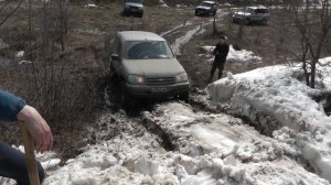 ОФФРОУД ПО ПОСЛЕДНЕМУ СНЕГУ\ ХОВЕР, ПАДЖЕРО, НИВА...