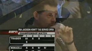 2005 PBA Jackson Hewitt Open Dave Traber vs Amleto Monacelli part 1