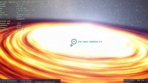 Space Engine black hole.