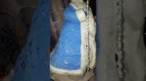 Дед Мороз и Снегурочка из ваты своими руками