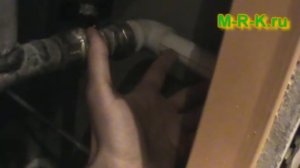 Установка полотенцесушителя, перенос.