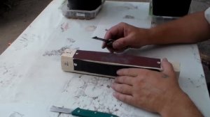 Заточка прививочного ножа