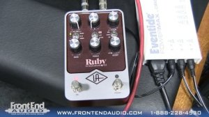 Universal Audio Ruby '63 Top Boost Amplifier Pedal at Front End Audio