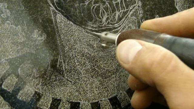 Гравировка портрета 1.6 шея и плечи смотреть онлайн