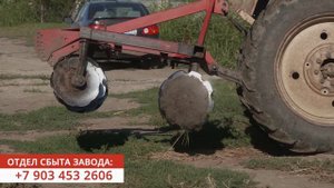 Борона дисковая навесная БДН 2,4х2Н I Работа в поле I Завод Артайус
