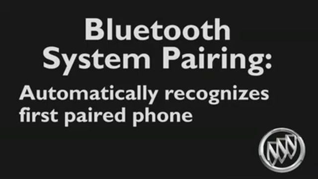 Buick LaCrosse Bluetooth Information смотреть онлайн