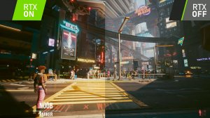 Сравнение графики RTX ON VS RTX OFF. Cyberpunk 2077. RTX 3090 Ti i9-12900KS