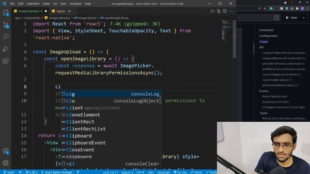 How to Read Image Files in React Native Expo. смотреть онлайн
