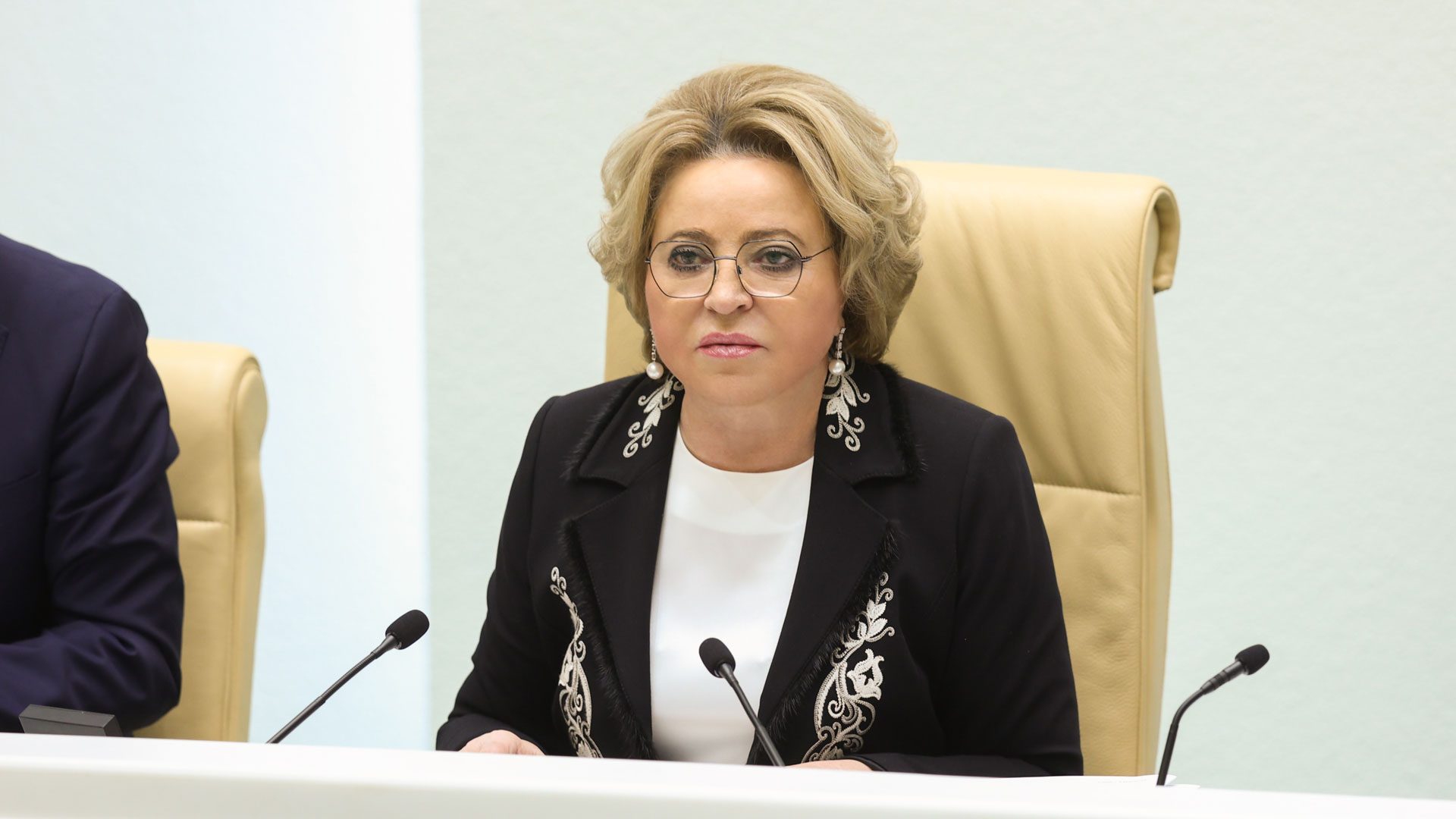 Выступление Валентины Матвиенко на открытии весенней парламентской сессии Совета Федерации