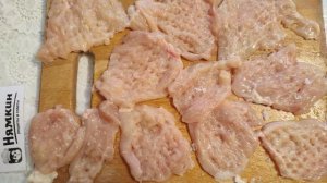 Мясо по-французски с курицей, картошкой и помидорами