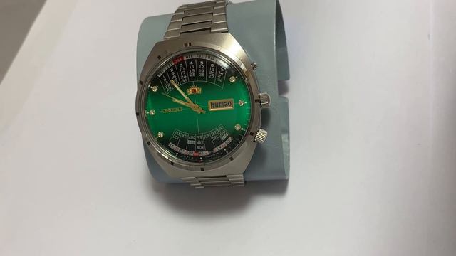 Мужские наручные Часы Orient College зеленые смотреть онлайн