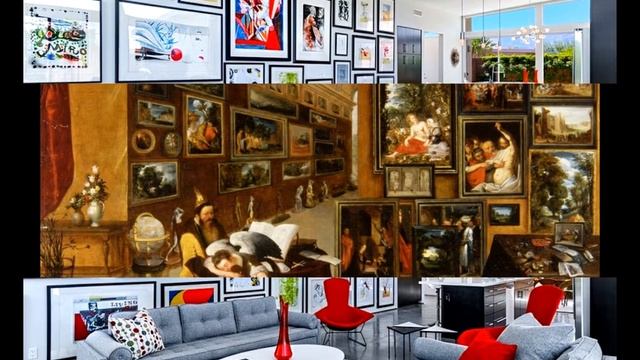 Искусство живописи в интерьере готовые решения на фото примерах смотреть онлайн