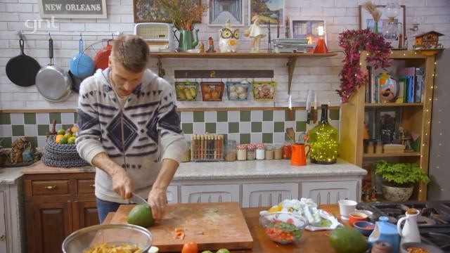 Como fazer guacamole | Rodrigo Hilbert | Tempero de Família смотреть онлайн