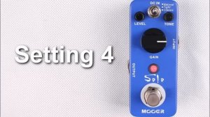 Mooer Solo Distortion Micro Pedal