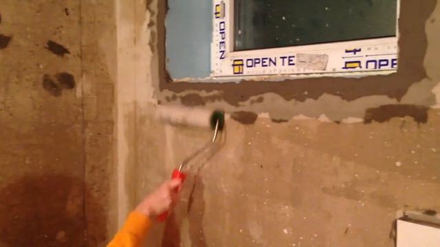 ГРУНТОВКА СТЕН Своими Руками! Подготовка к Шпаклевке! смотреть онлайн