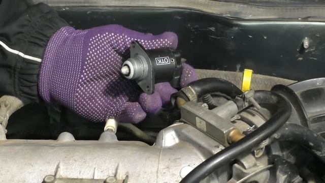 Лайфхак с датчиком холостого хода. Показывает автоэлектрик. смотреть онлайн