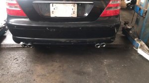 Mercedes-benz w211 "Brabus b11" - Выхлоп