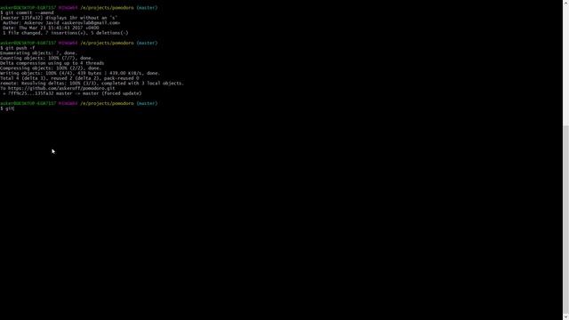 How to edit pushed git commit message? смотреть онлайн