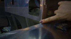 Сварка алюминия. Каркас лодки.