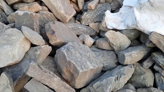 Камни для горки, природный камень для ландшафтного дизайна. смотреть онлайн