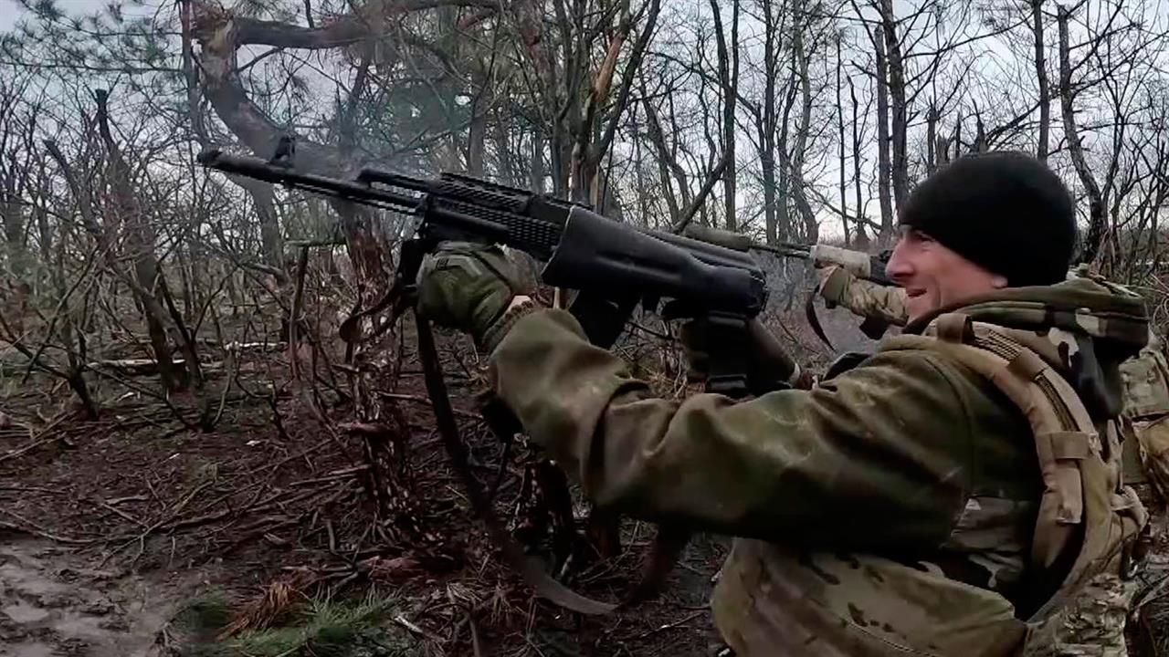 На Соледарском направлении крепко держат оборону бойцы отряда "Ирбис" добровольческого корпуса