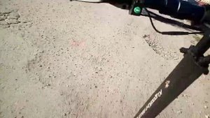 Покатушки с другом на кватрике зз и на электросамокате Kugoo kirin M4 pro