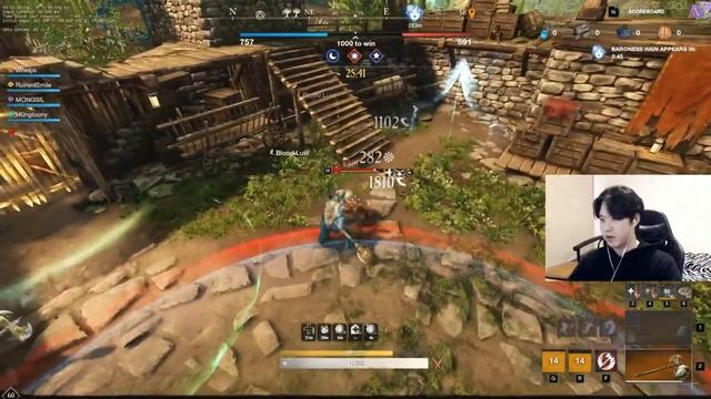 Best Gap Closing Build - New World PvP Sword/Great Axe Part 2 смотреть онлайн