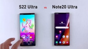 SAMSUNG S22 Ultra vs Note 20 Ultra | SPEED TEST